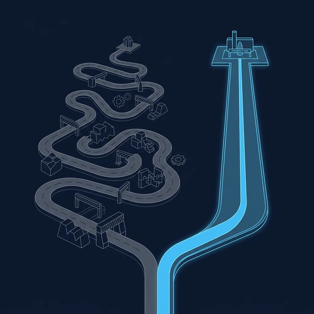 Two paths: building everything yourself versus connecting once through a managed platform