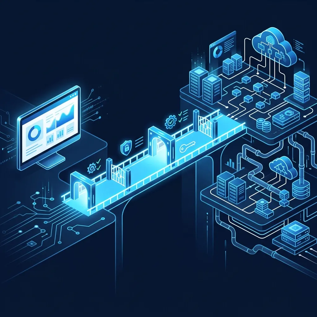 The gap between demo and production — a bridge spanning governance, security, and accountability